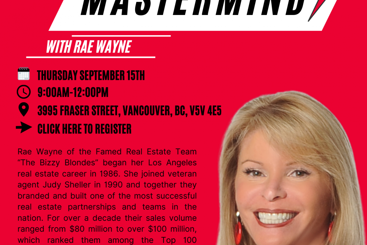 •Sep15• Team Building Mastermind with Rae Wayne