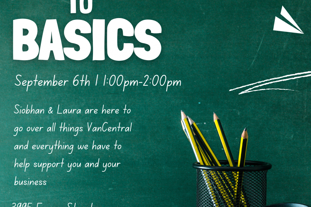 Sep6•Back To Basics with Siobhan & Laura