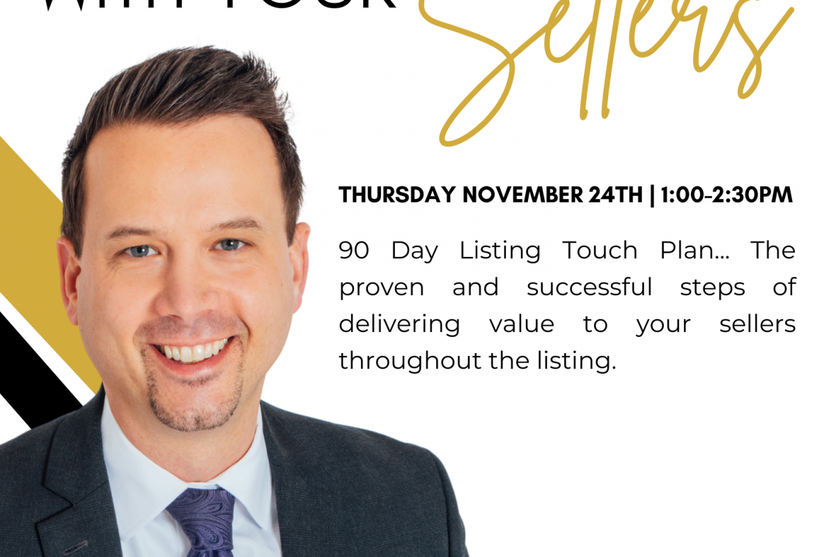 •NOV24• Staying Aligned with Your Sellers with Roland Kym