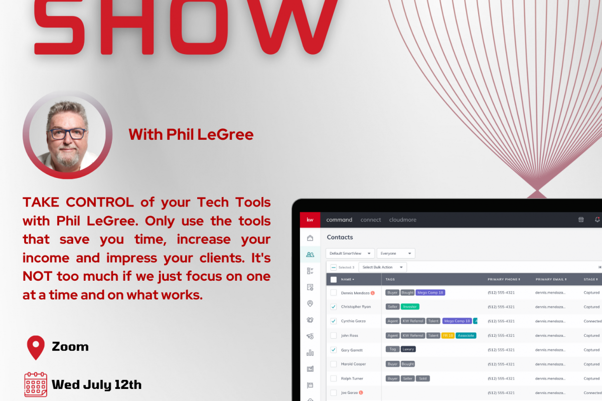 •JUL12•Tech Show with Phil Legree