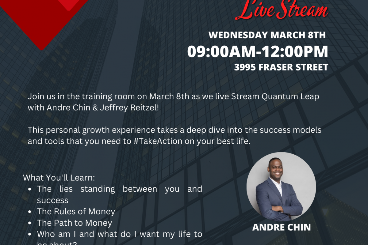 •MARCH8•Quantum Leap – Live Stream