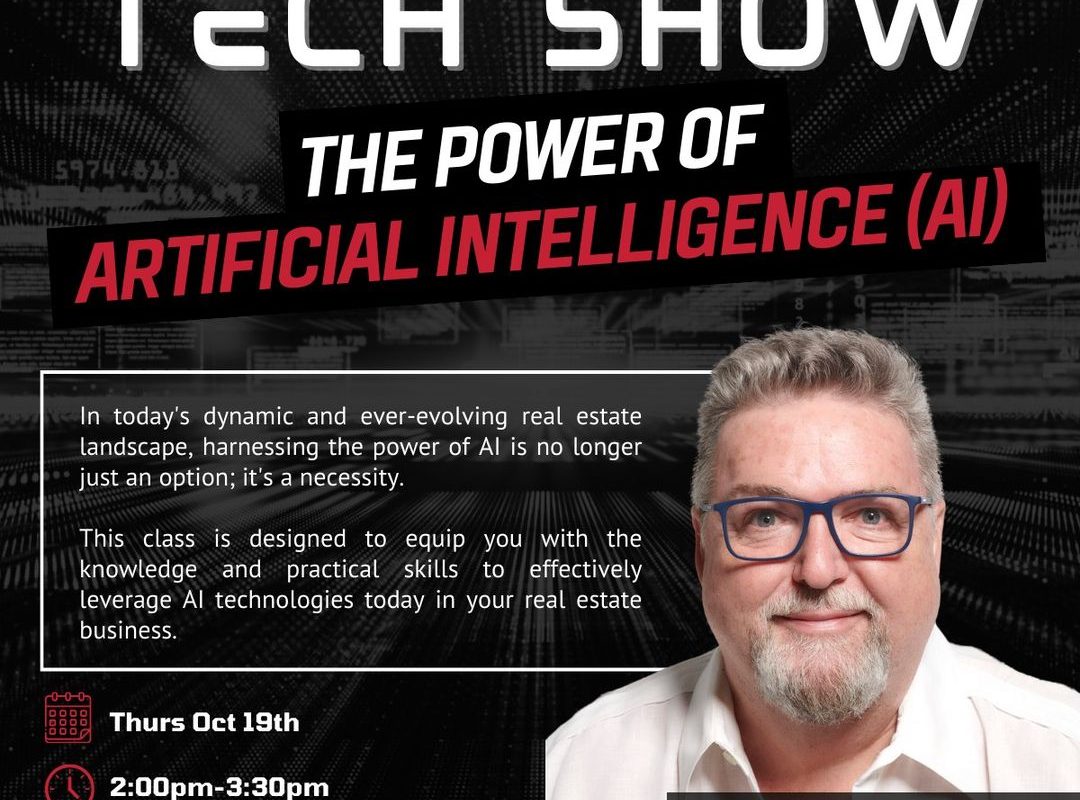 •OCT19•Tech Show The Power of A.I. with Phil LeGree