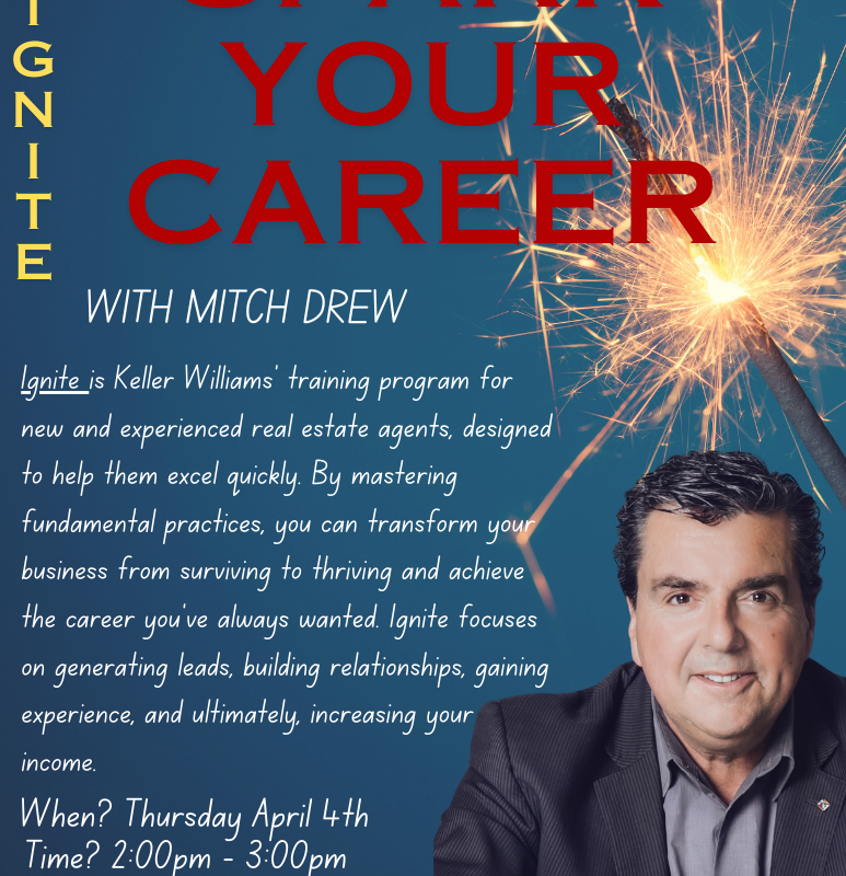 •APR4• Spark Your Career with Mitch Drew